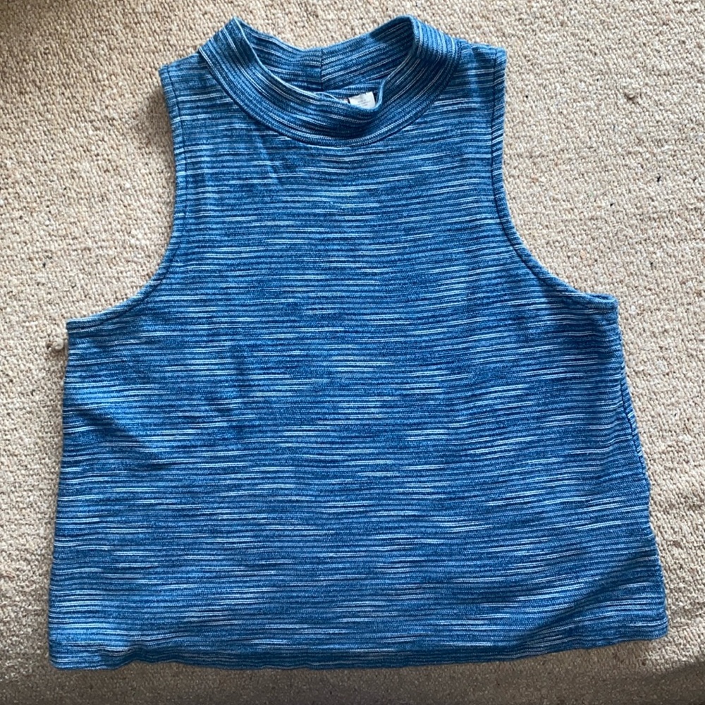 Postmark by Anthropologie mock neck sleeveless top - xs